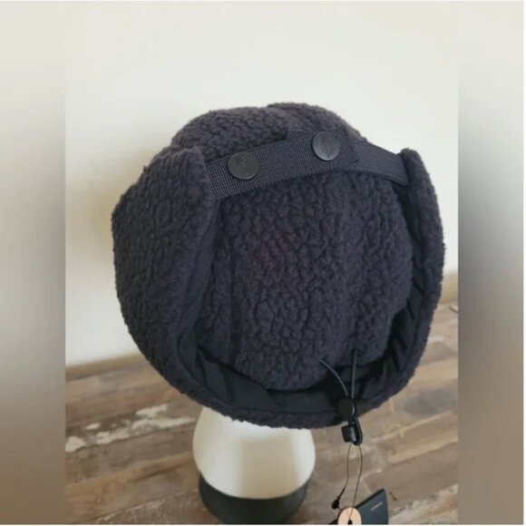 THE NORTH FACE NWT Unisex Fleece Pull on Cragmont Winter hat black ONLY size S/M - Picture 11 of 11